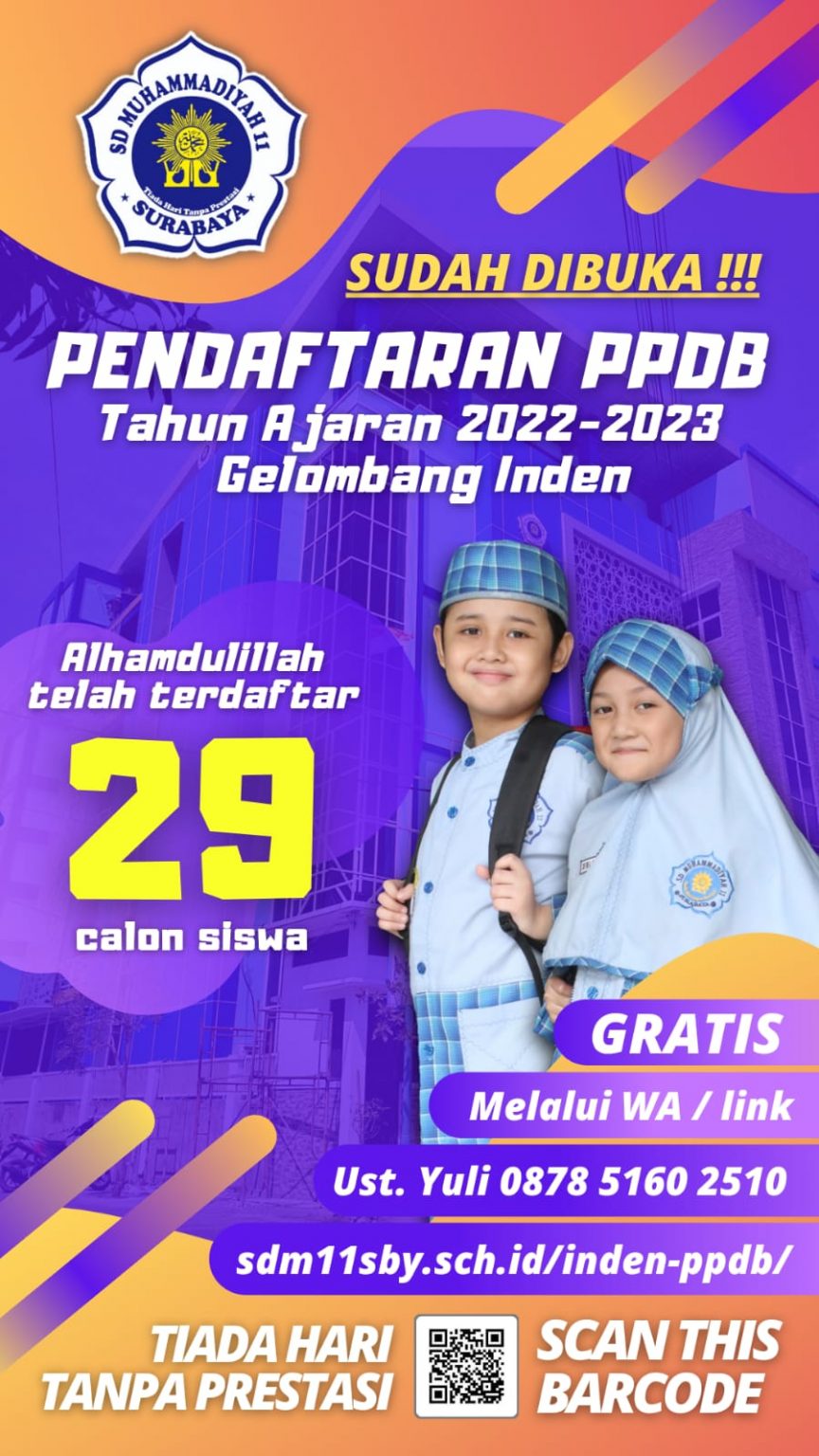 DIBUKA PPDB MUHLAS GELOMBANG INDEN 2022-2023