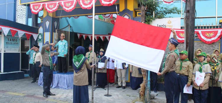 Kolaborasi PCM, PCA, AUM dan Ortom Krembangan Surabaya Sukses Gelar Upacara HUT ke-78 RI Bersama