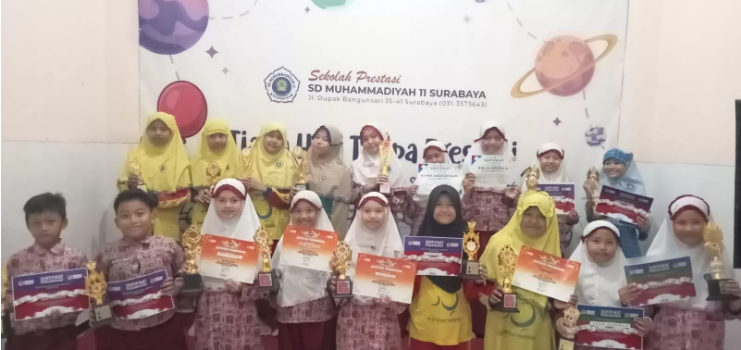 Juara Konten Video, Wujud SD Muhammadiyah 11 Surabaya Respon Dunia Digital